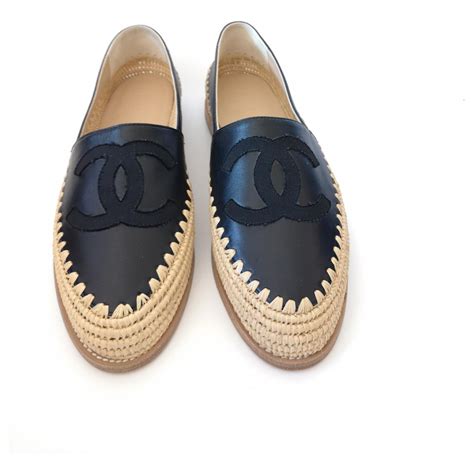 black espadrille chanel|where to buy chanel espadrilles.